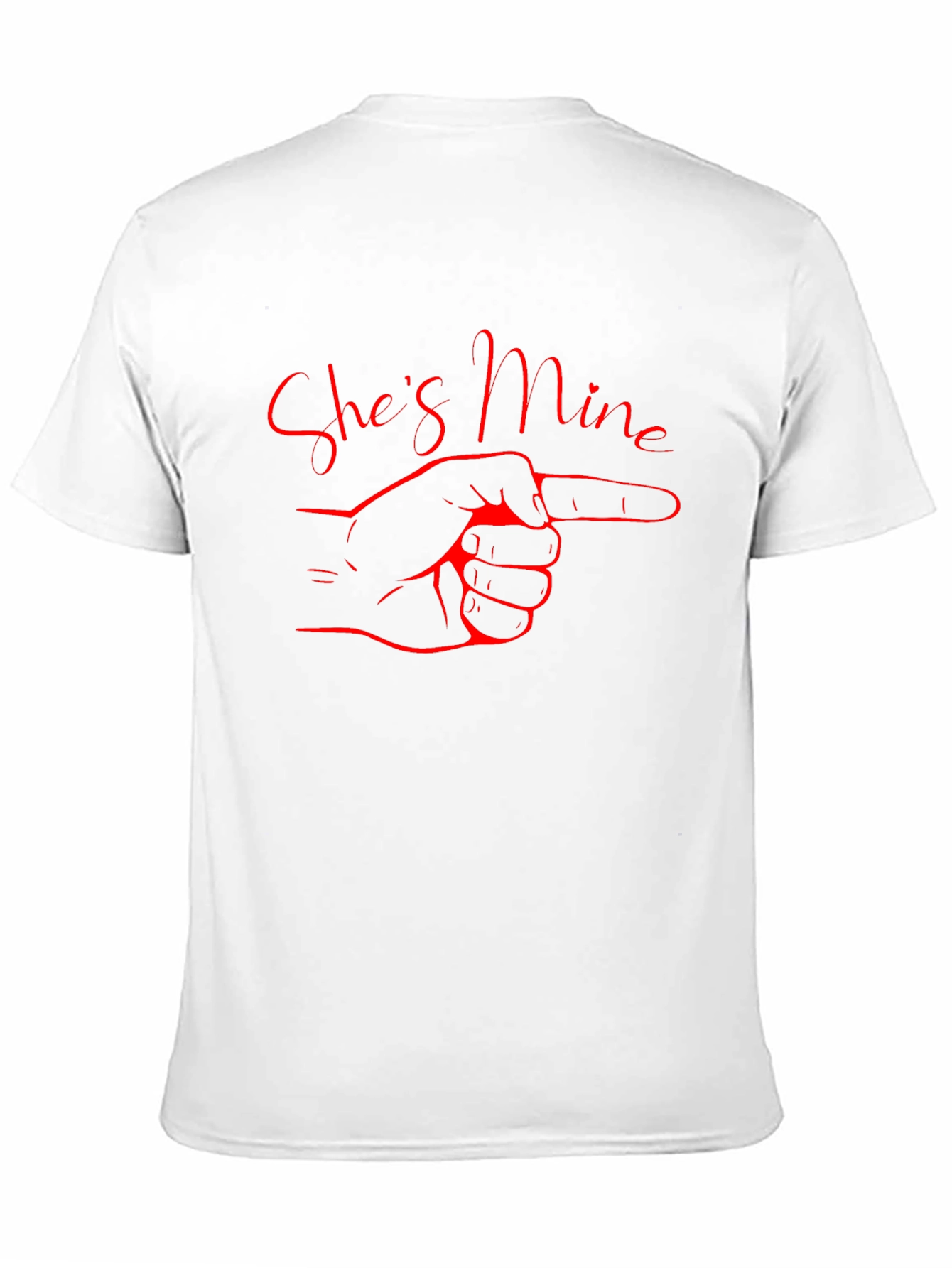 Shes Mine T-Shirt - Funny Couples Tee