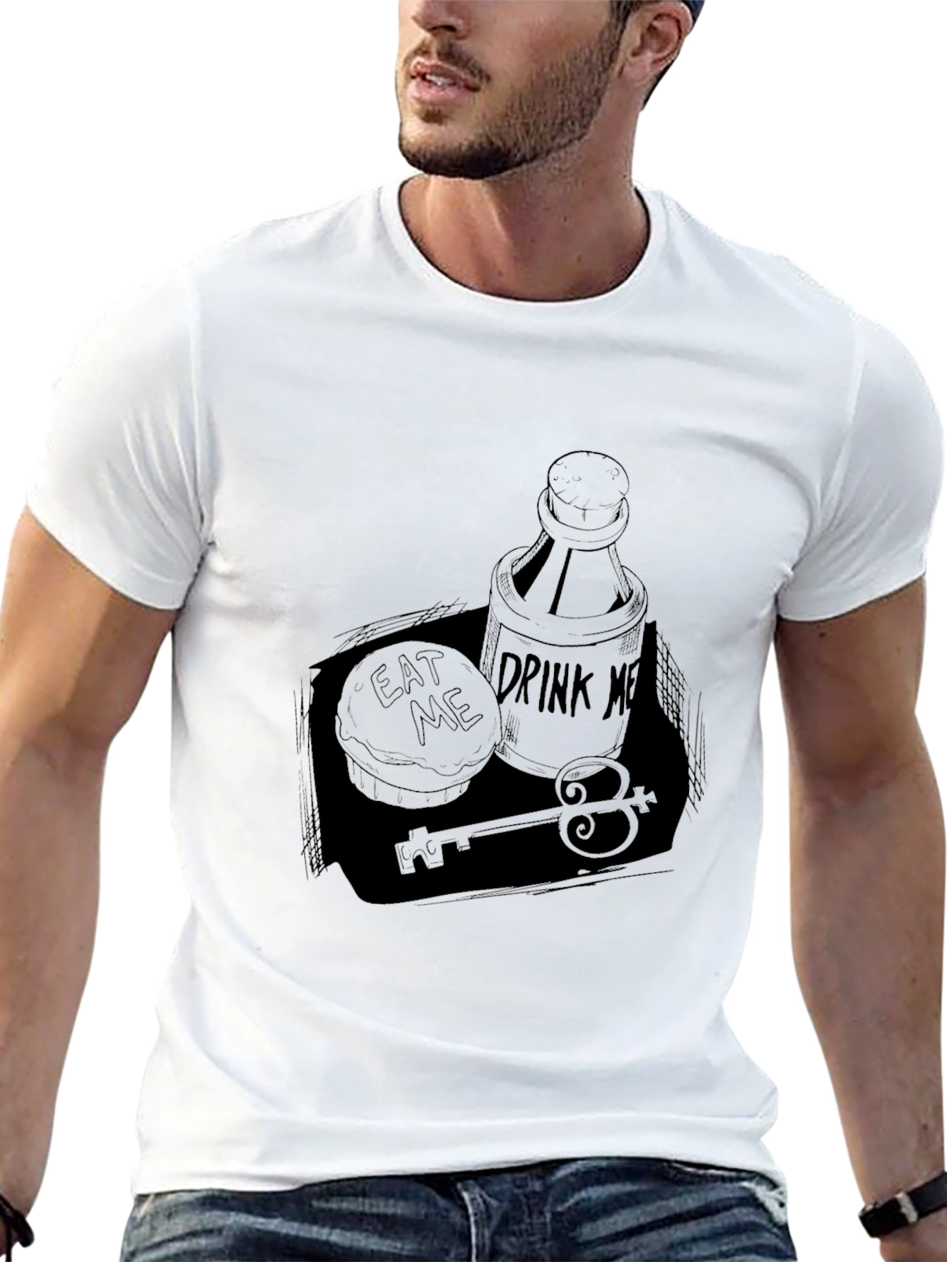 Eat Me Drink Me Key T-Shirt