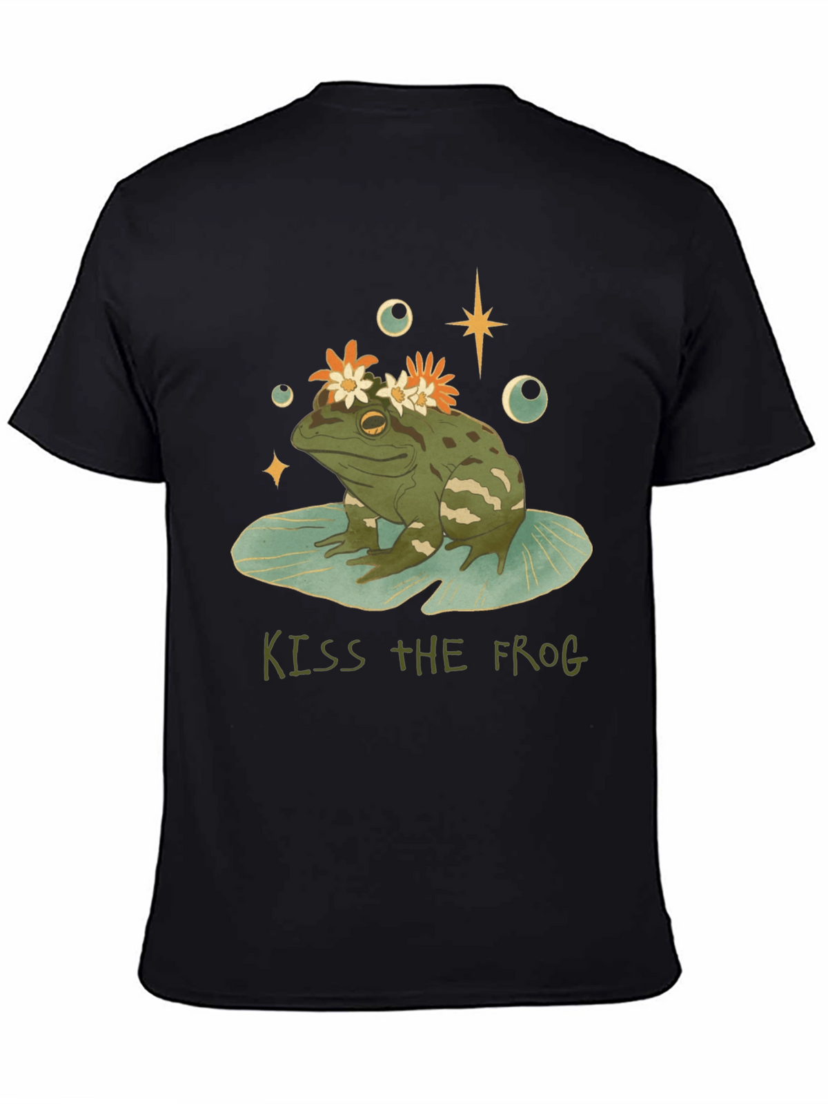 Kiss the Frog Graphic Tee - Quirky Casual Wear