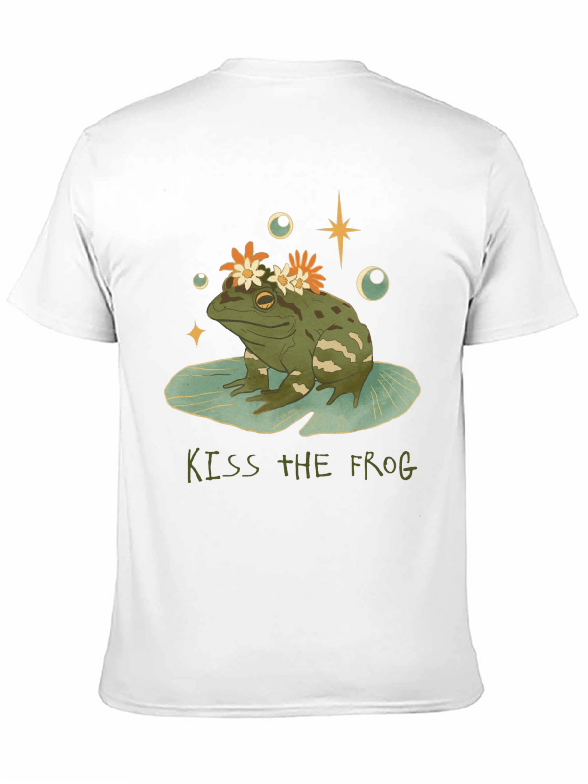 Kiss the Frog Graphic Tee - Quirky Casual Wear