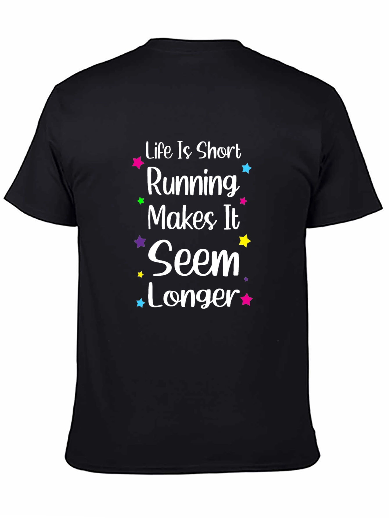 Running Makes It Seem Longer Graphic T-Shirt