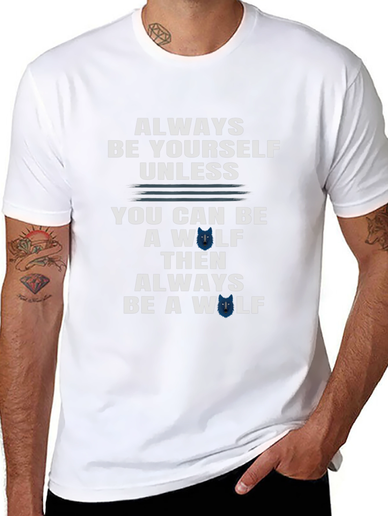 Always Be Yourself Unless Wolf T-Shirt