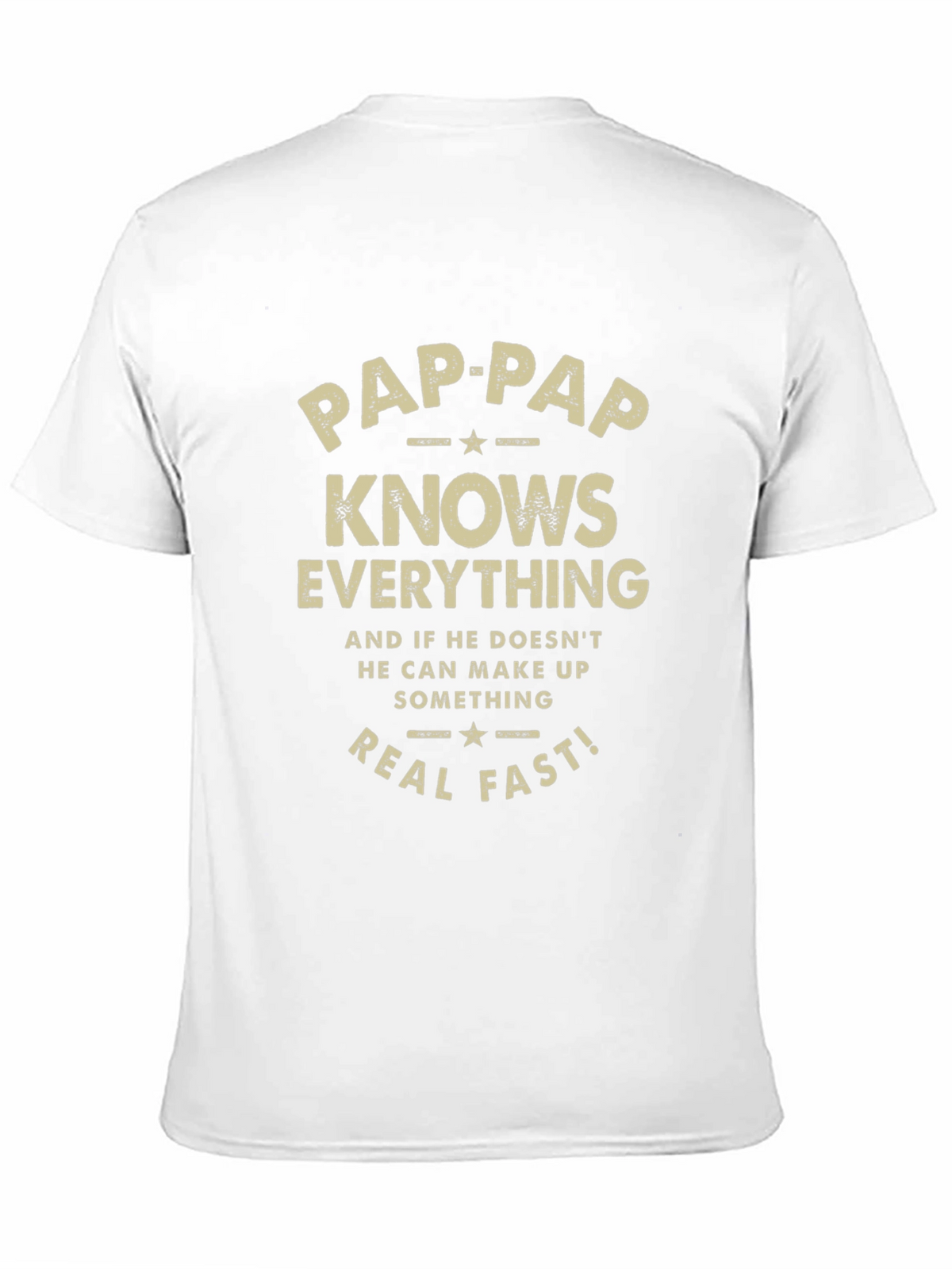 Pappap Knows Everything Funny T-Shirt