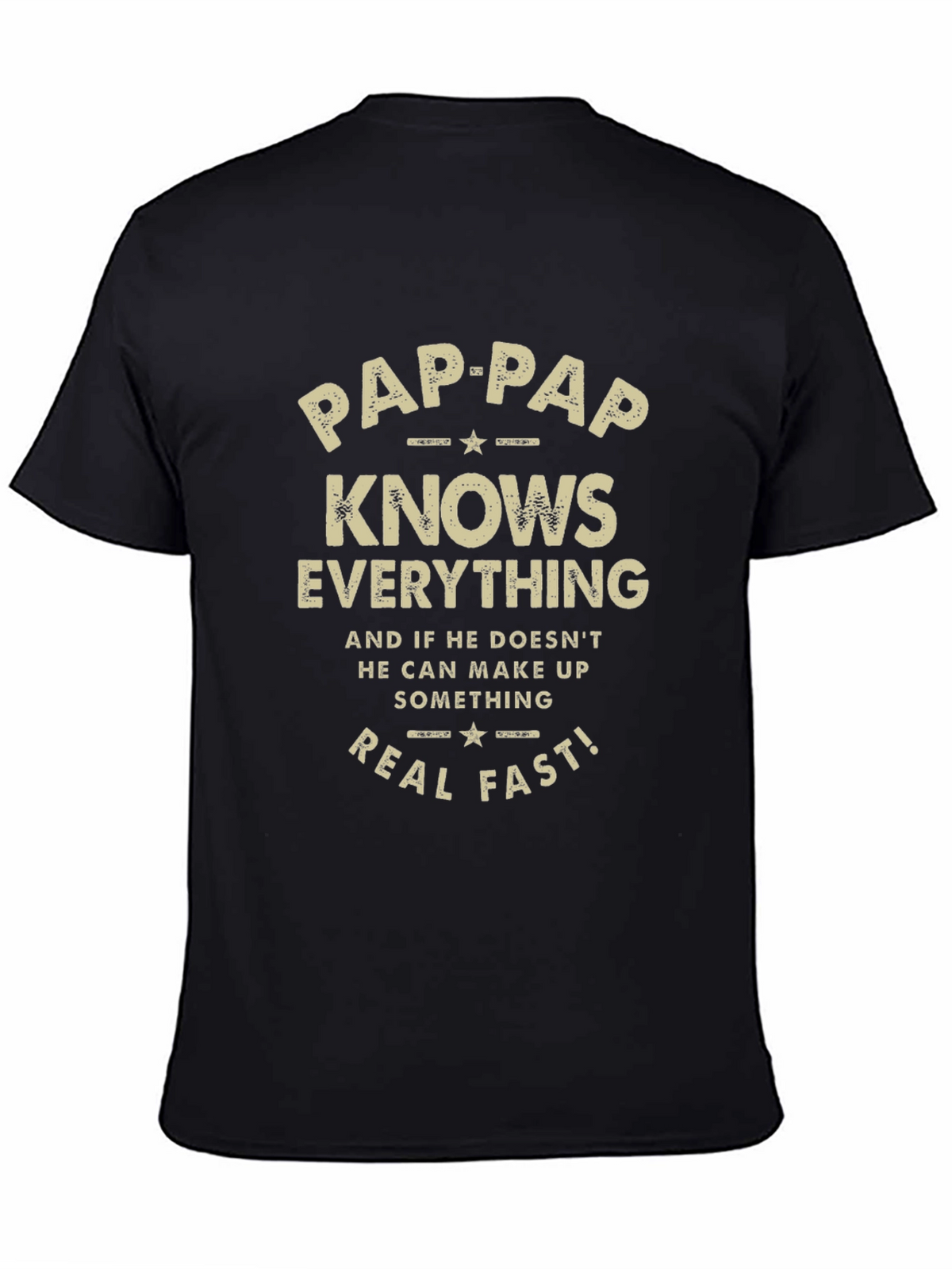 Pappap Knows Everything Funny T-Shirt