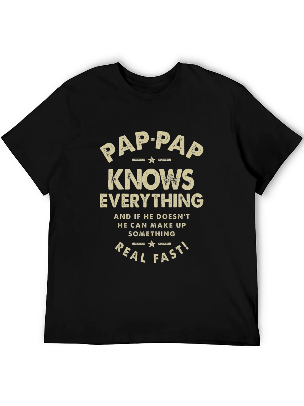 Pappap Knows Everything Funny T-Shirt