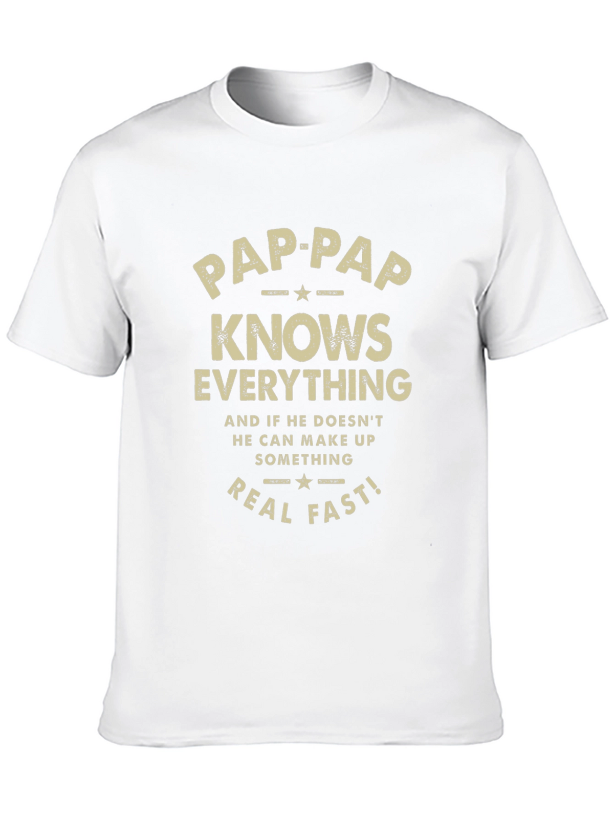 Pappap Knows Everything Funny T-Shirt