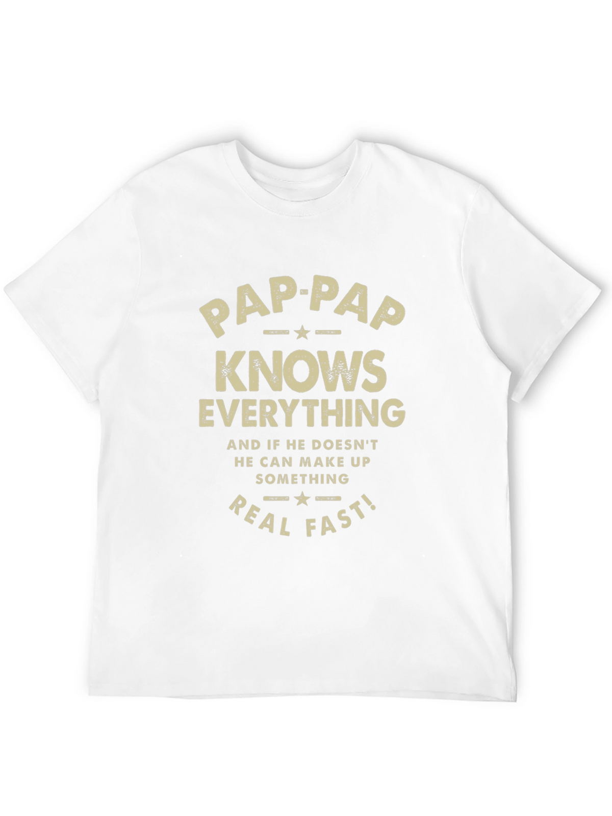Pappap Knows Everything Funny T-Shirt