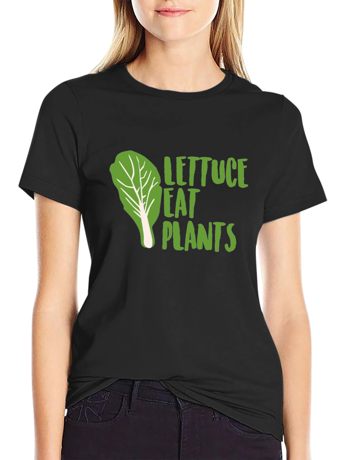 Lettuce Eat Plants T-Shirt - Vegan Graphic Tee