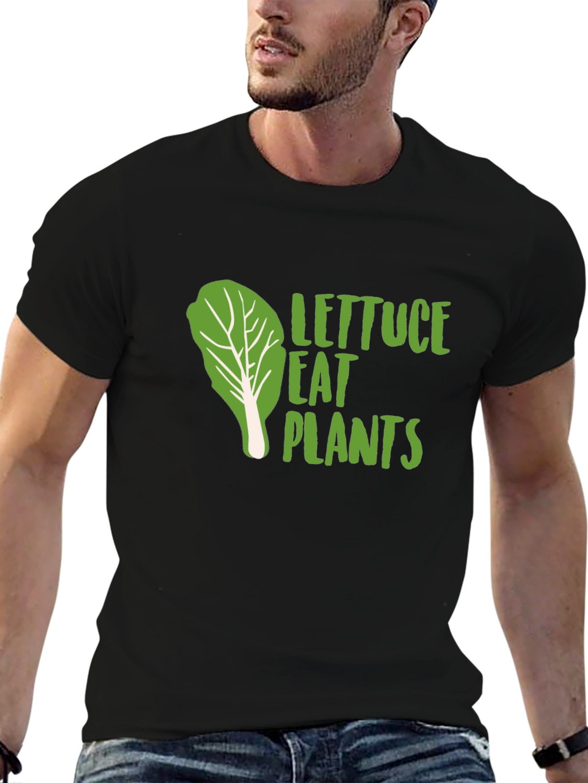 Lettuce Eat Plants T-Shirt - Vegan Graphic Tee