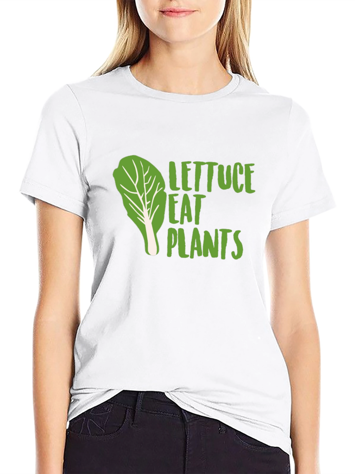 Lettuce Eat Plants T-Shirt - Vegan Graphic Tee