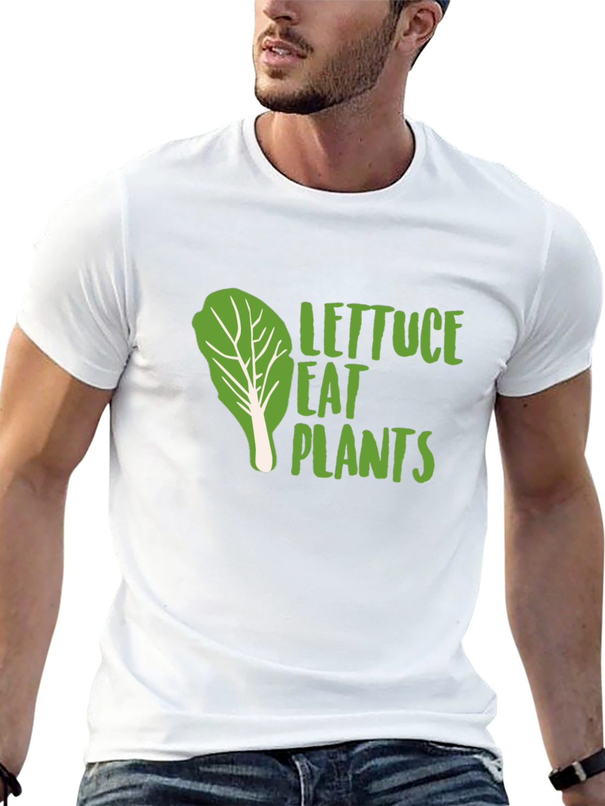 Lettuce Eat Plants T-Shirt - Vegan Graphic Tee