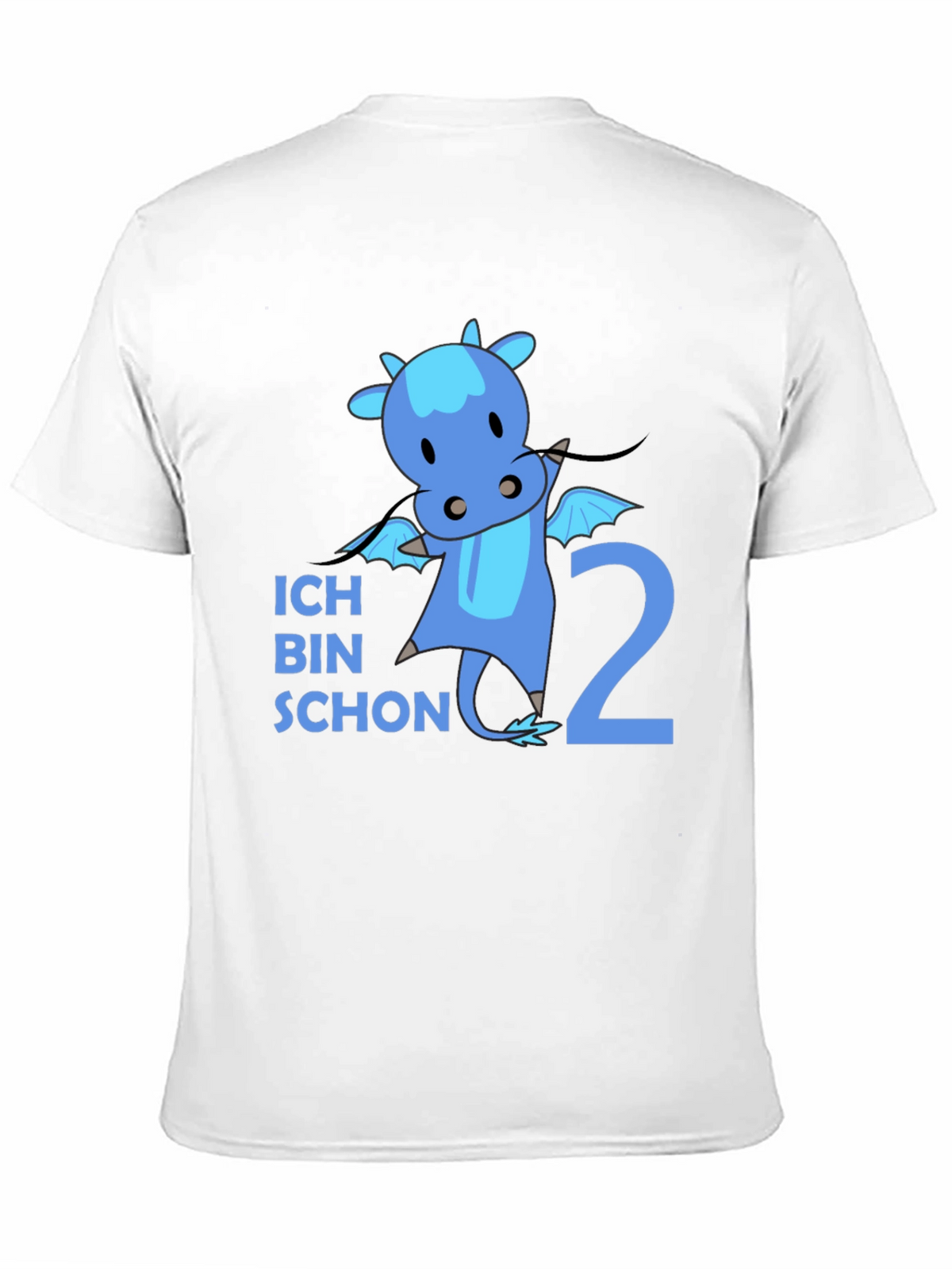 Ich Bin Schon 2 Dragon Black T-Shirt
