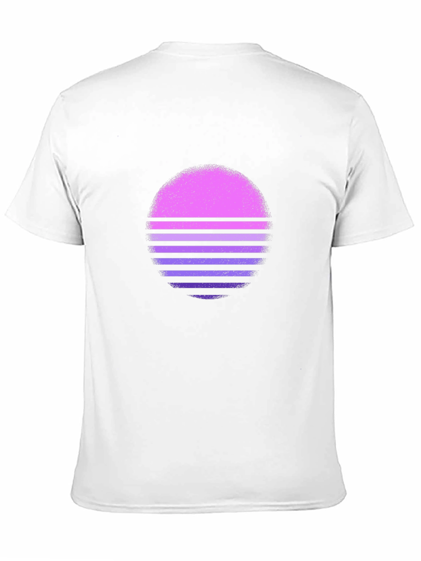 Retro Sunset Graphic Tee - Black T-Shirt