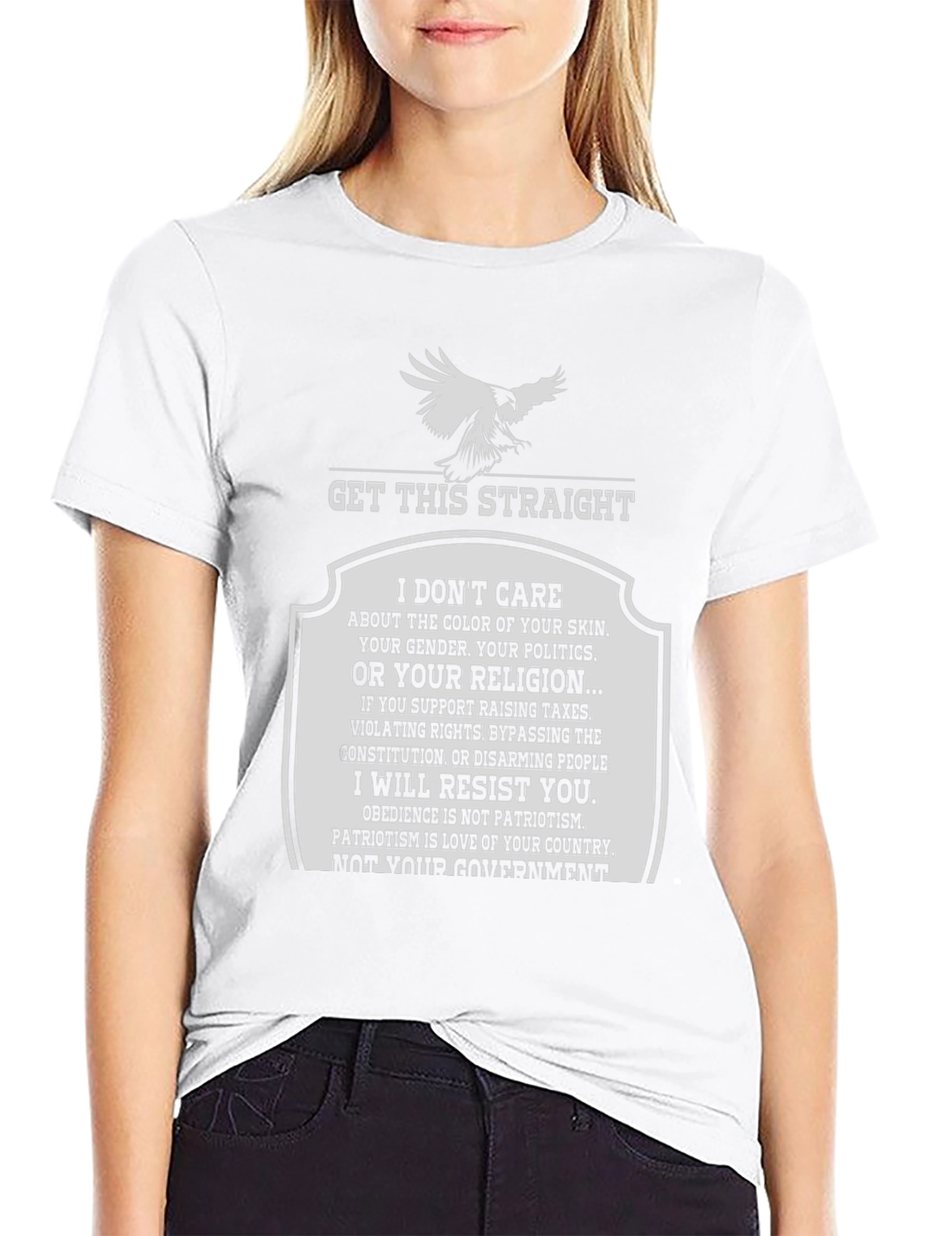 Resist T-Shirt: Patriotic Graphic Tee