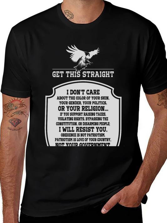 Resist T-Shirt: Patriotic Graphic Tee