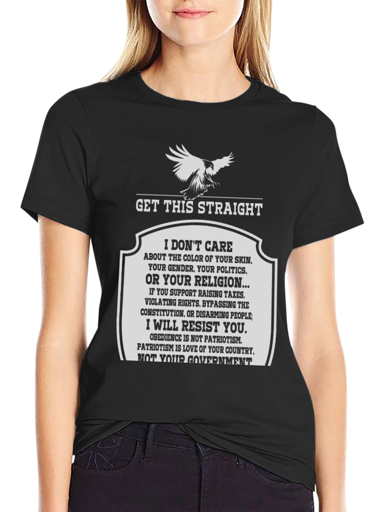 Resist T-Shirt: Patriotic Graphic Tee