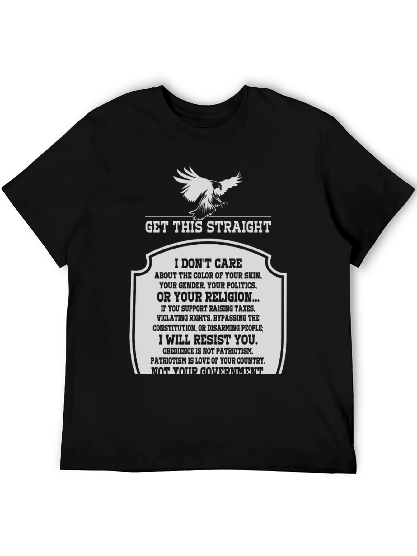 Resist T-Shirt: Patriotic Graphic Tee