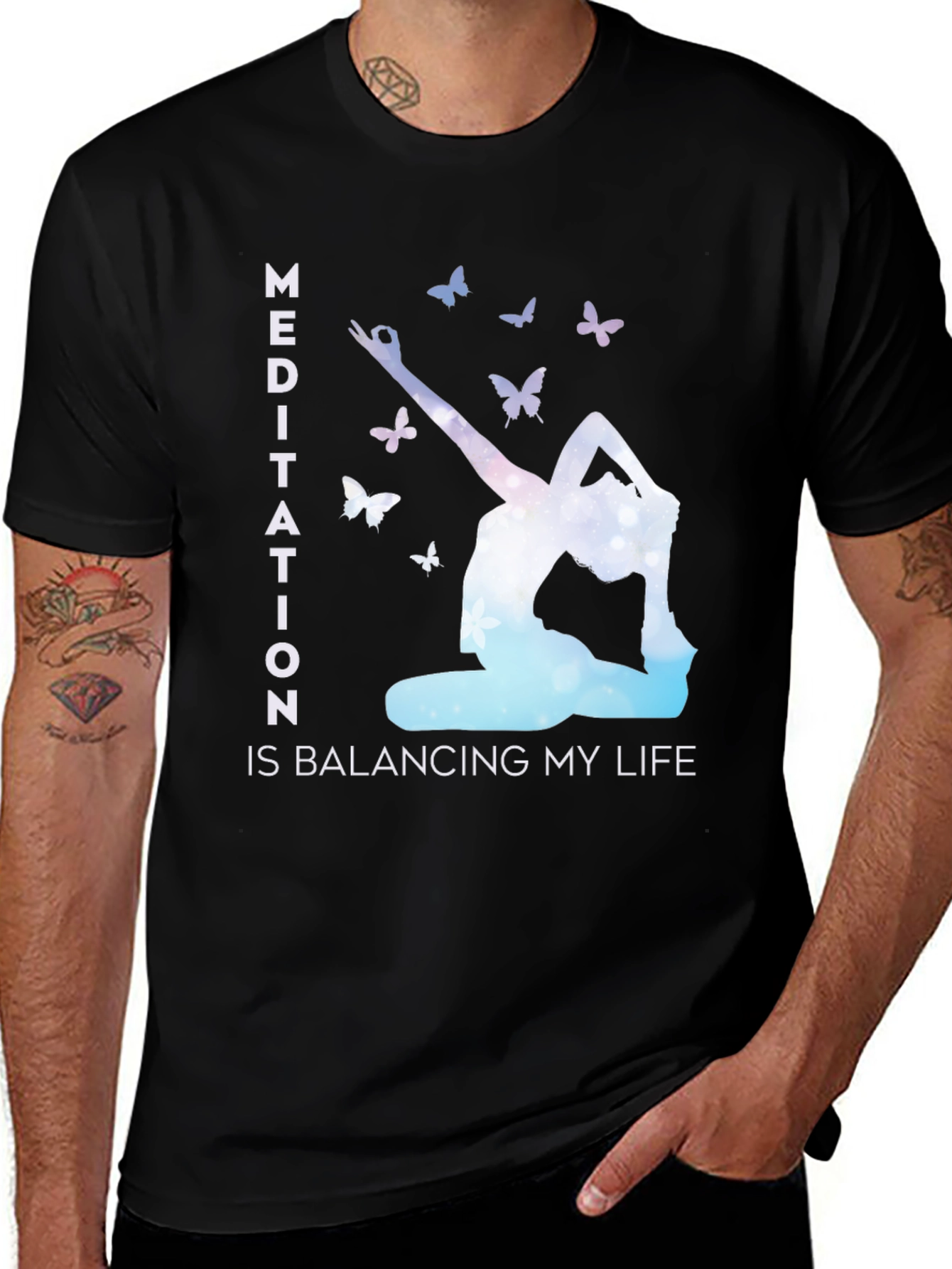 Meditation Balancing Life T-Shirt