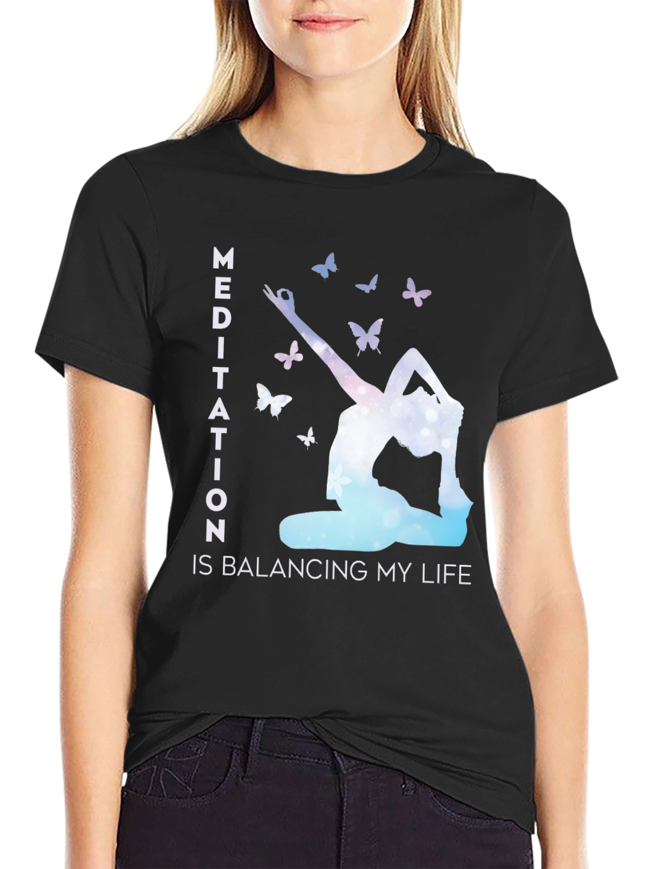 Meditation Balancing Life T-Shirt