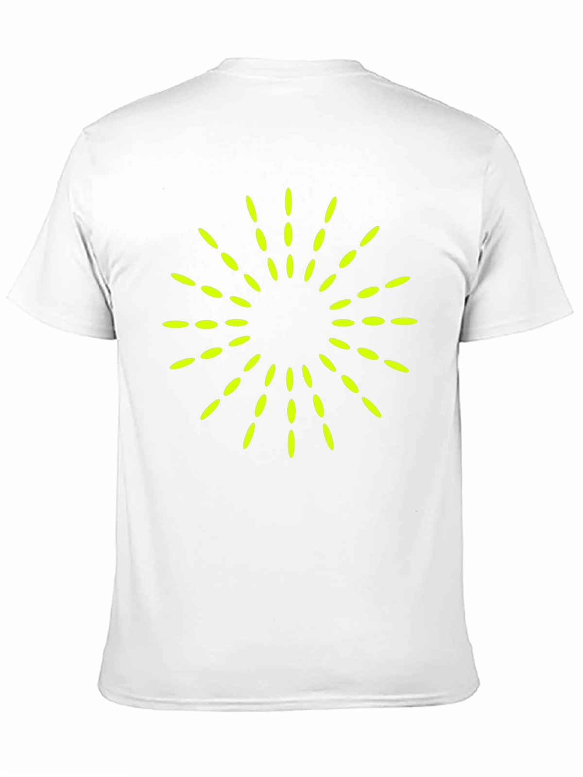 Modern Graphic Tee - Burst Design Black