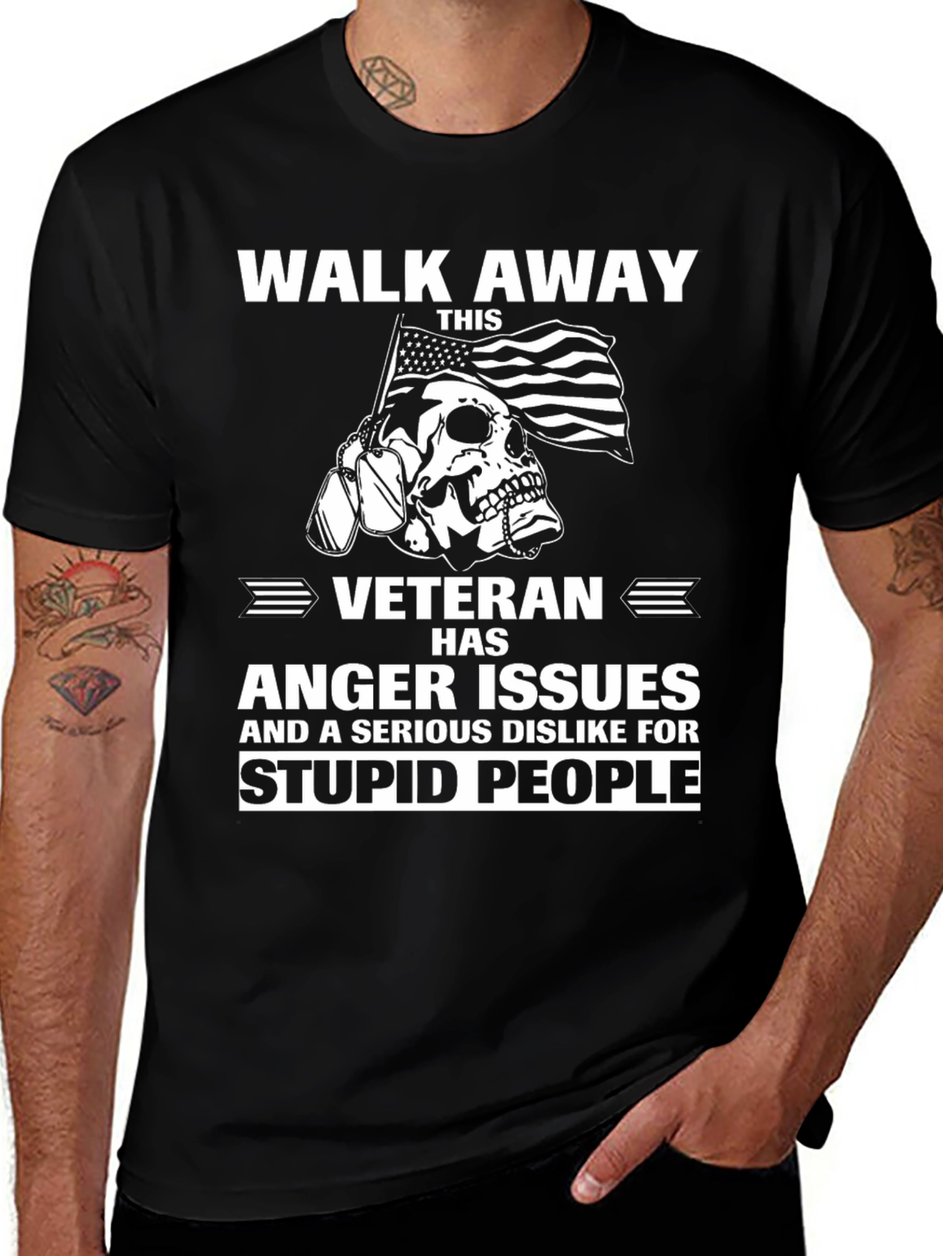 Veteran Anger Issues Graphic Tee