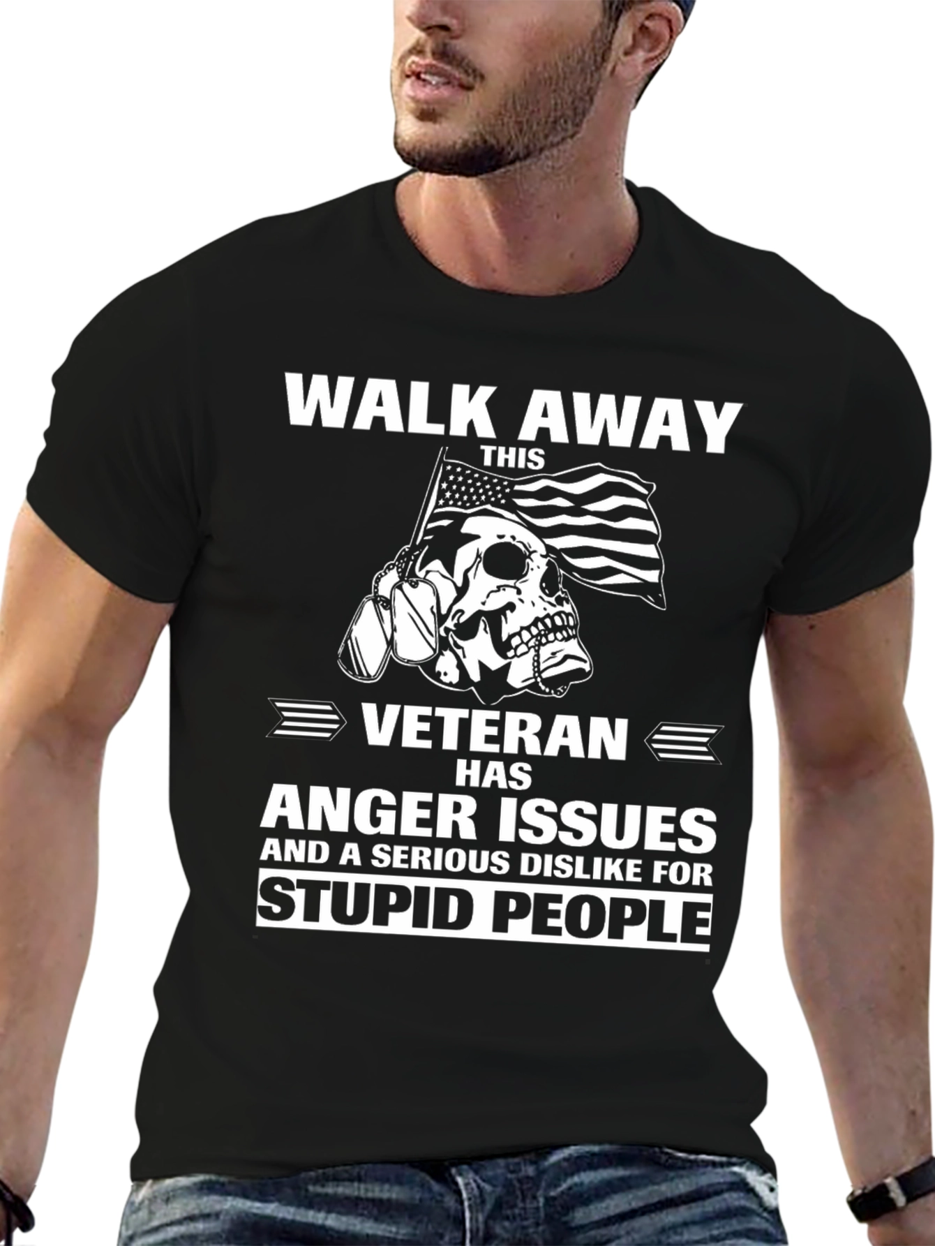 Veteran Anger Issues Graphic Tee
