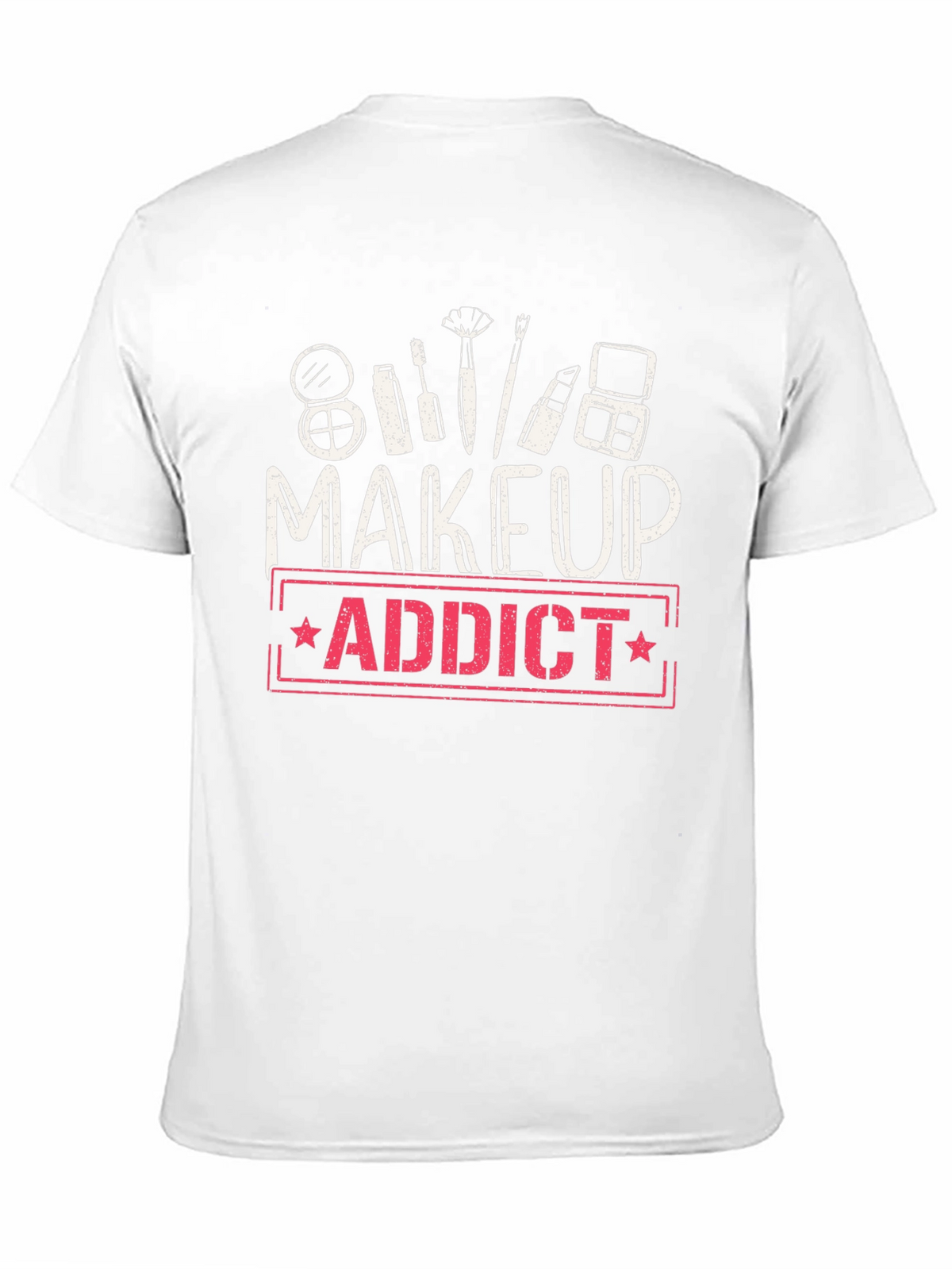 Makeup Addict Graphic T-Shirt - Stylish Casual Wear