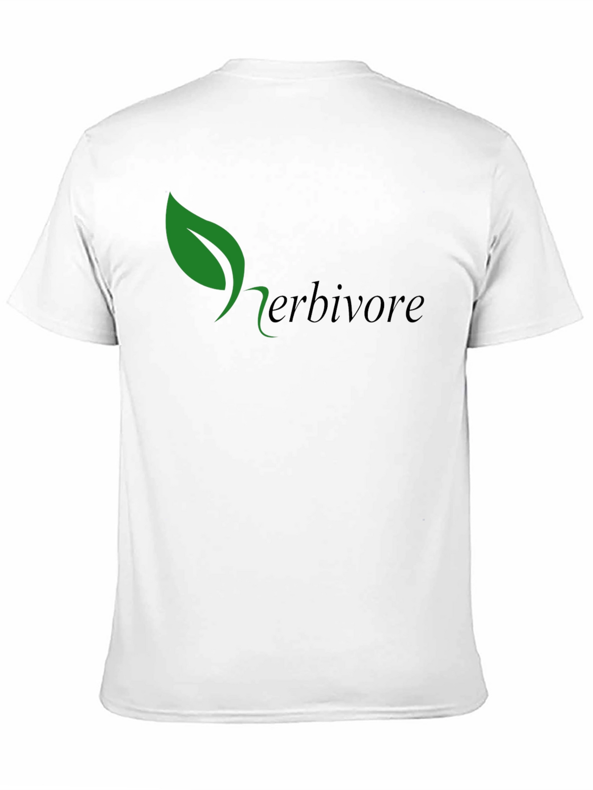 Herbivore Green Leaf Black T-Shirt