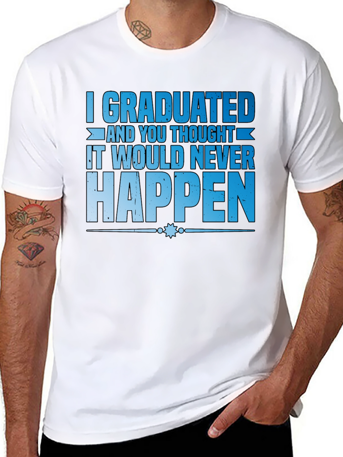 Graduated T-Shirt Funny Graduation Gift