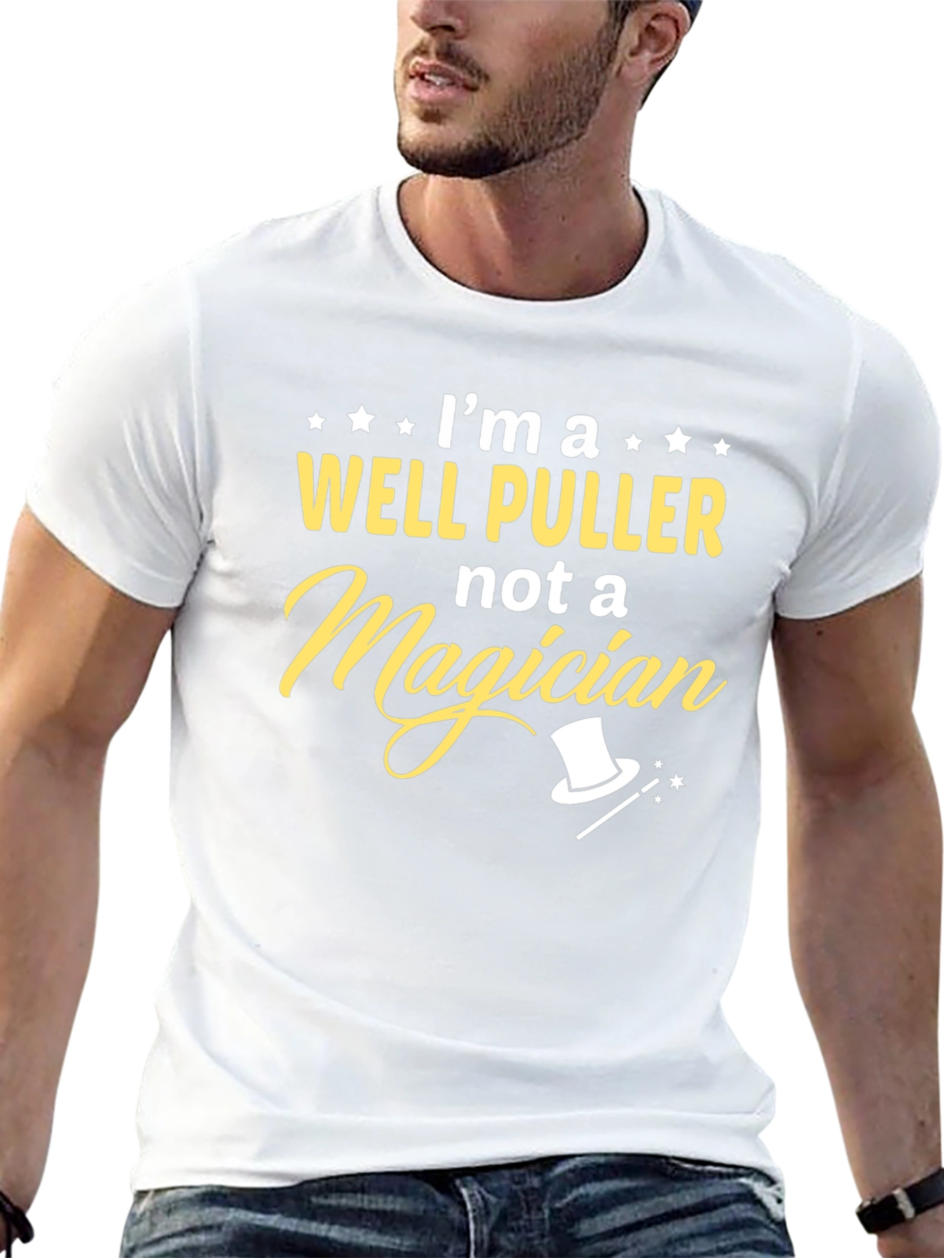 Well Puller T-Shirt - Not a Magician Tee