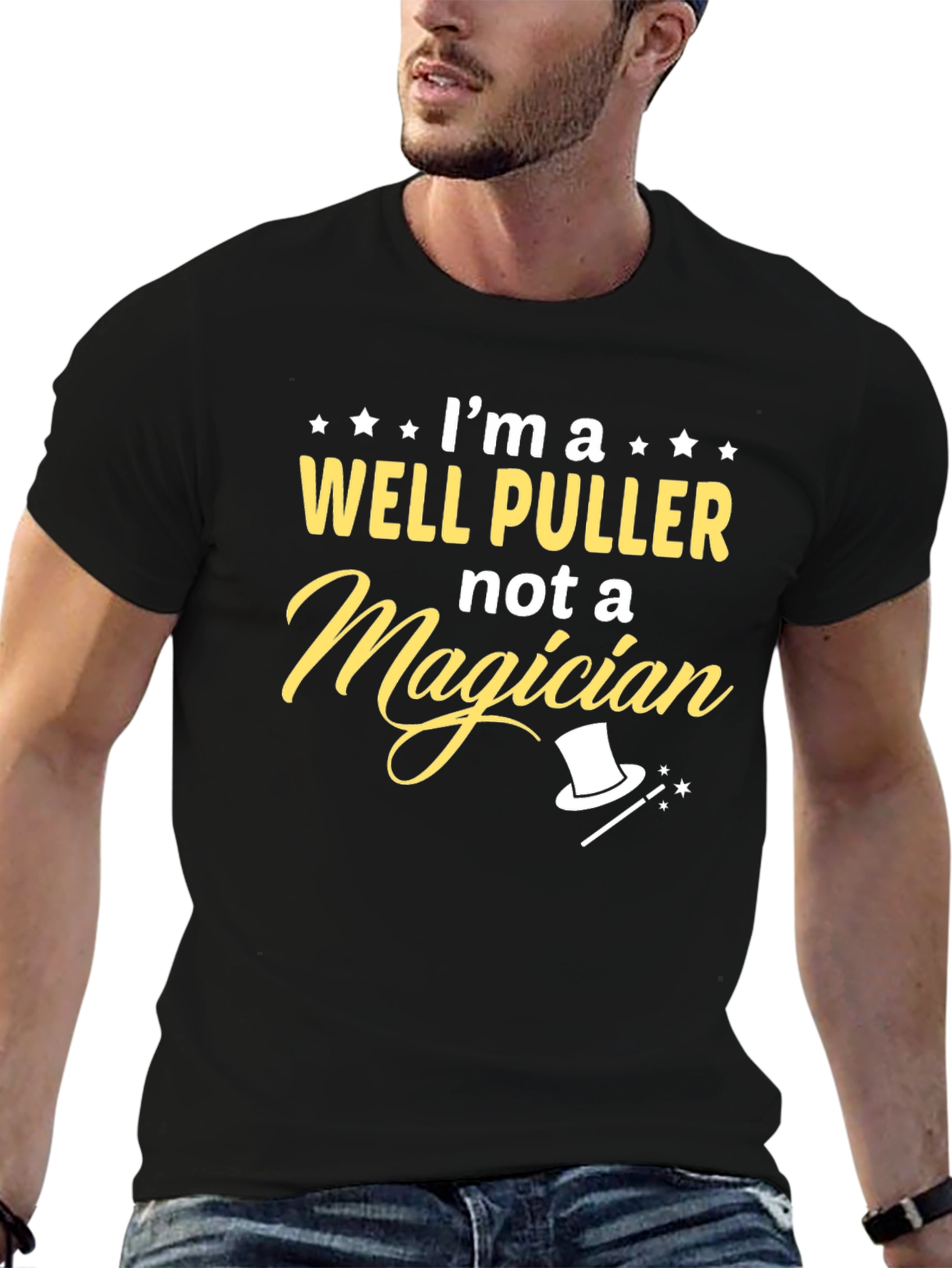 Well Puller T-Shirt - Not a Magician Tee