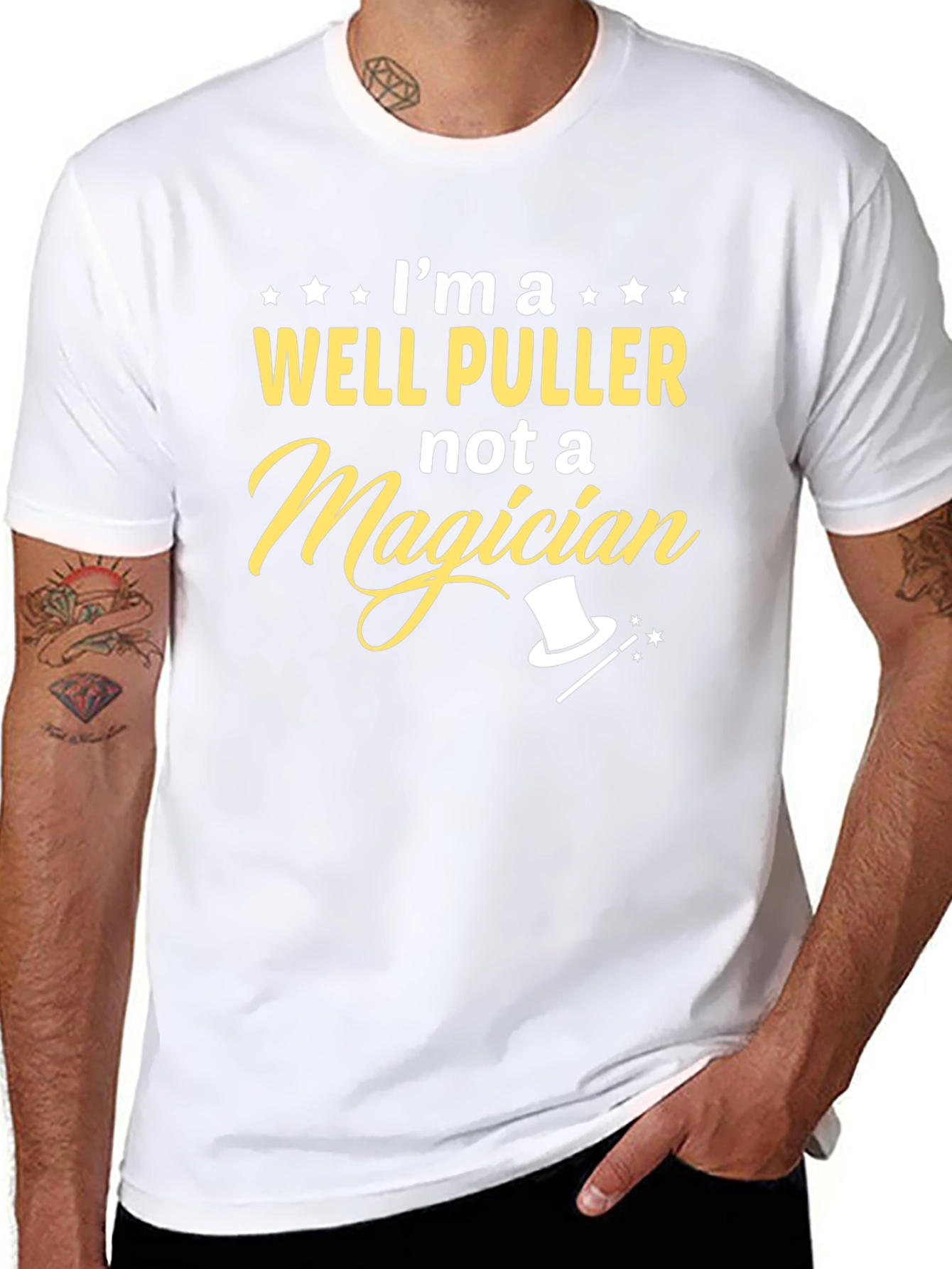 Well Puller T-Shirt - Not a Magician Tee