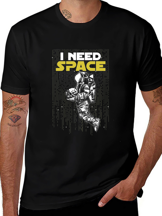 I Need Space T-Shirt - Astronaut Graphic Tee