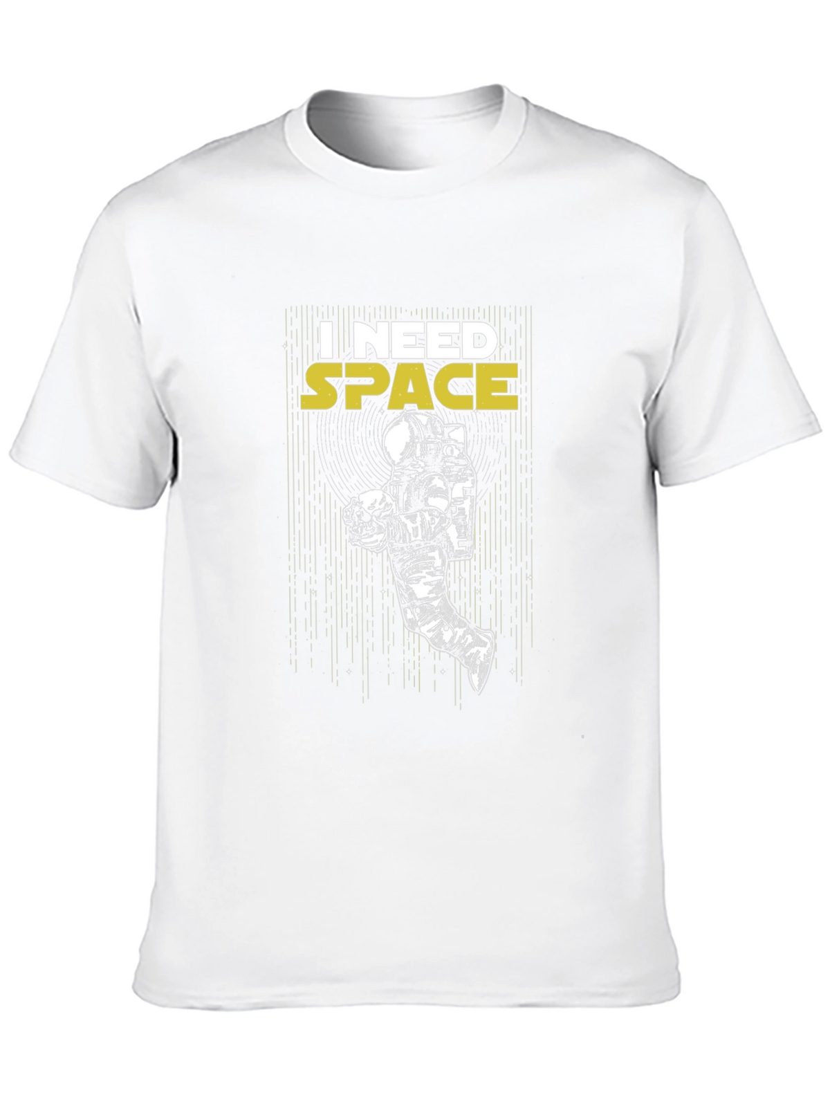 I Need Space T-Shirt - Astronaut Graphic Tee