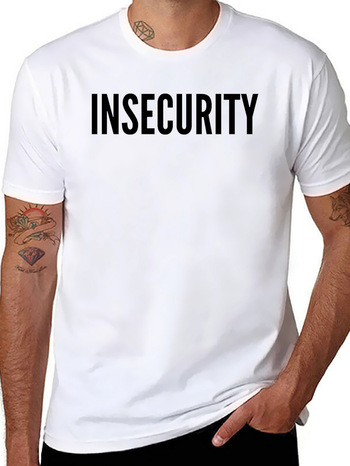Insecurity Graphic Tee - Statement T-Shirt