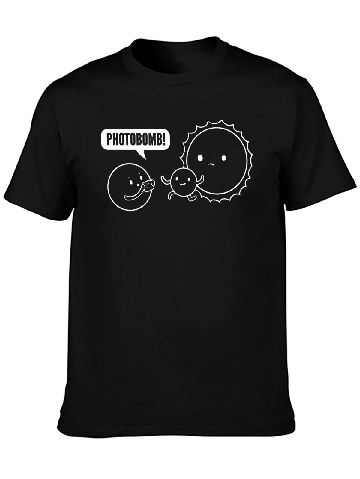 Photobomb T-Shirt - Humorous Sun Graphic