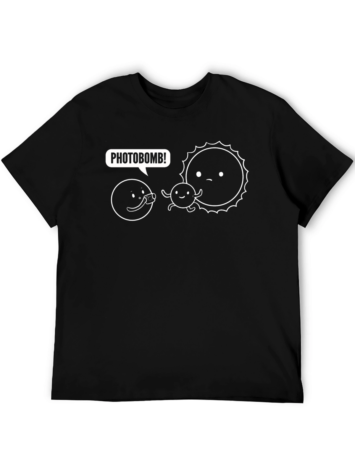 Photobomb T-Shirt - Humorous Sun Graphic