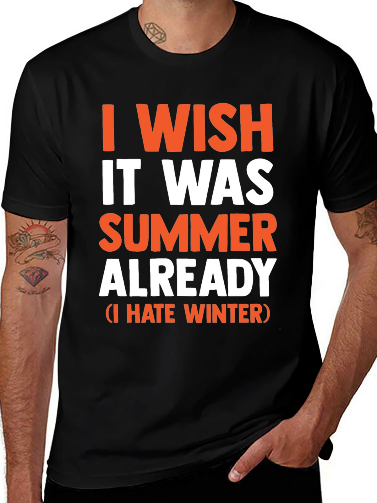 I Wish It Was Summer Already - Funny T-Shirt