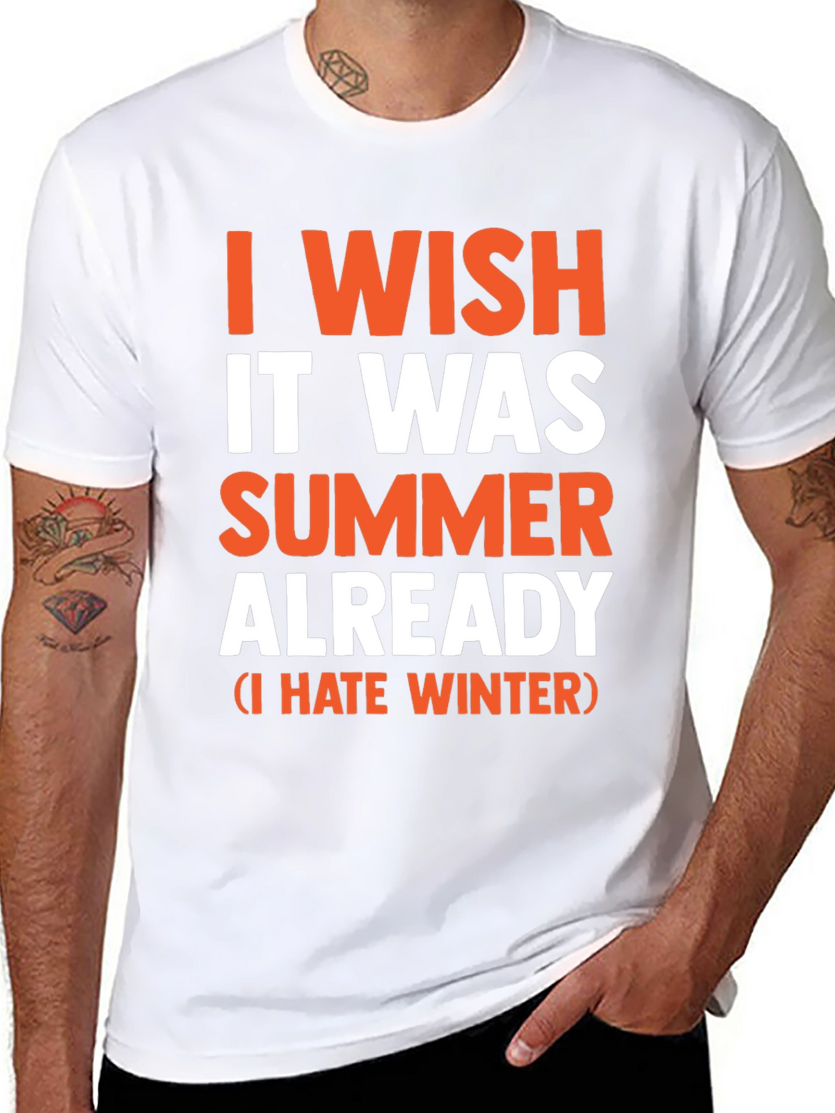I Wish It Was Summer Already - Funny T-Shirt