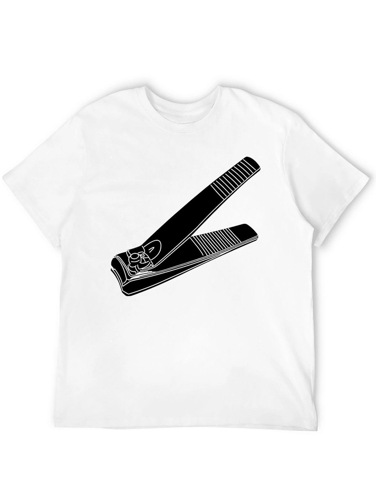 Nail Clipper Graphic Tee - Black