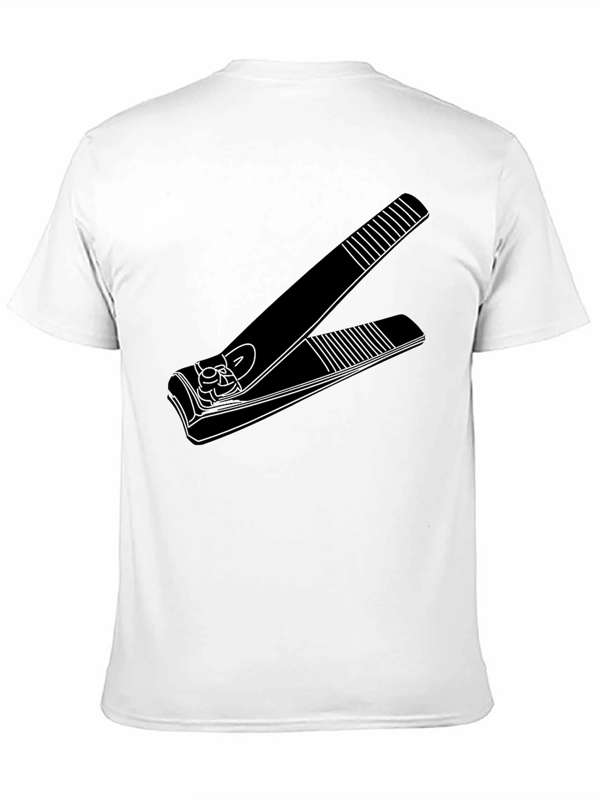 Nail Clipper Graphic Tee - Black