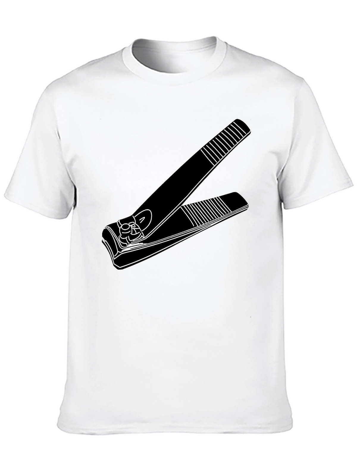 Nail Clipper Graphic Tee - Black