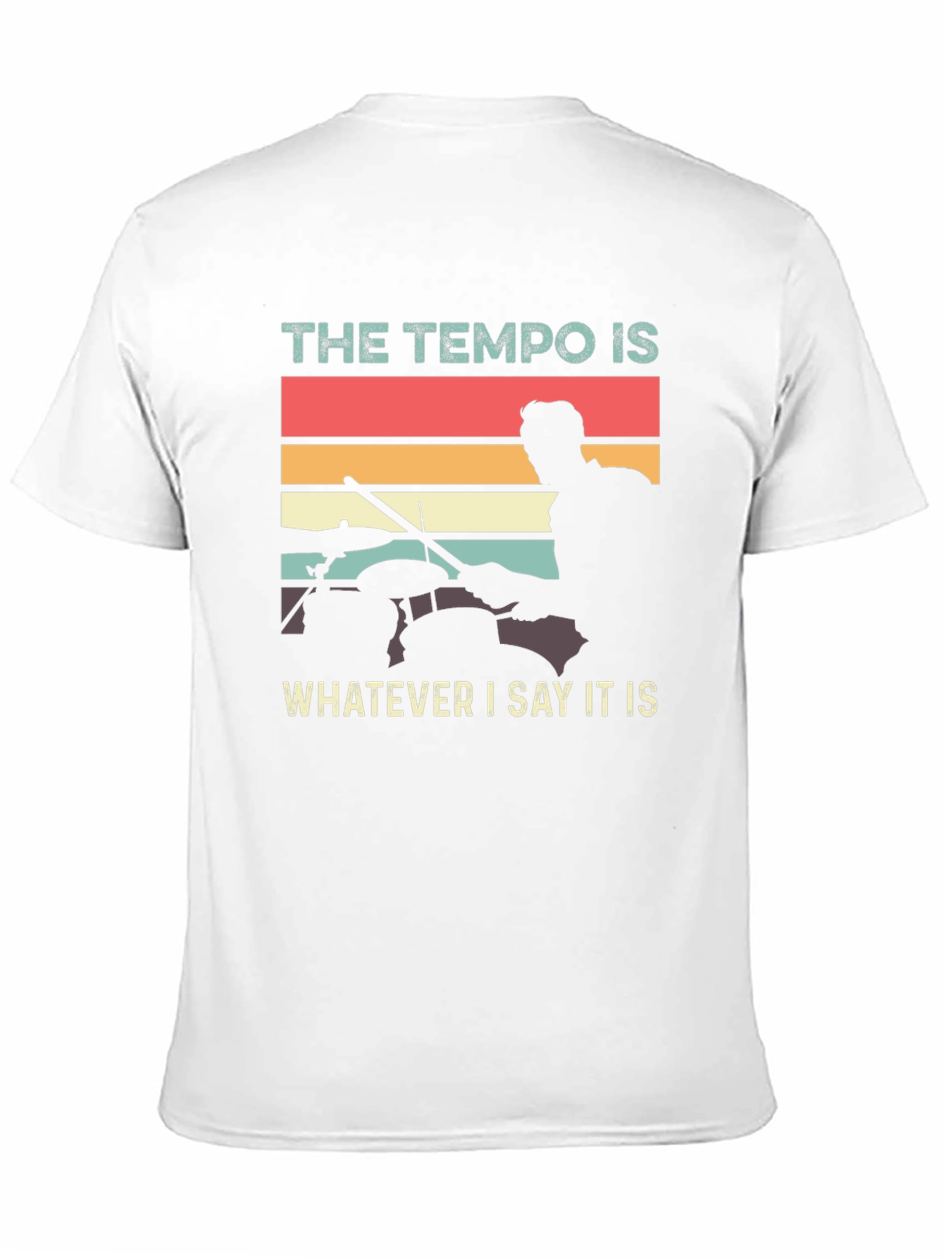 Drummer Tempo T-Shirt - Music Lover Tee