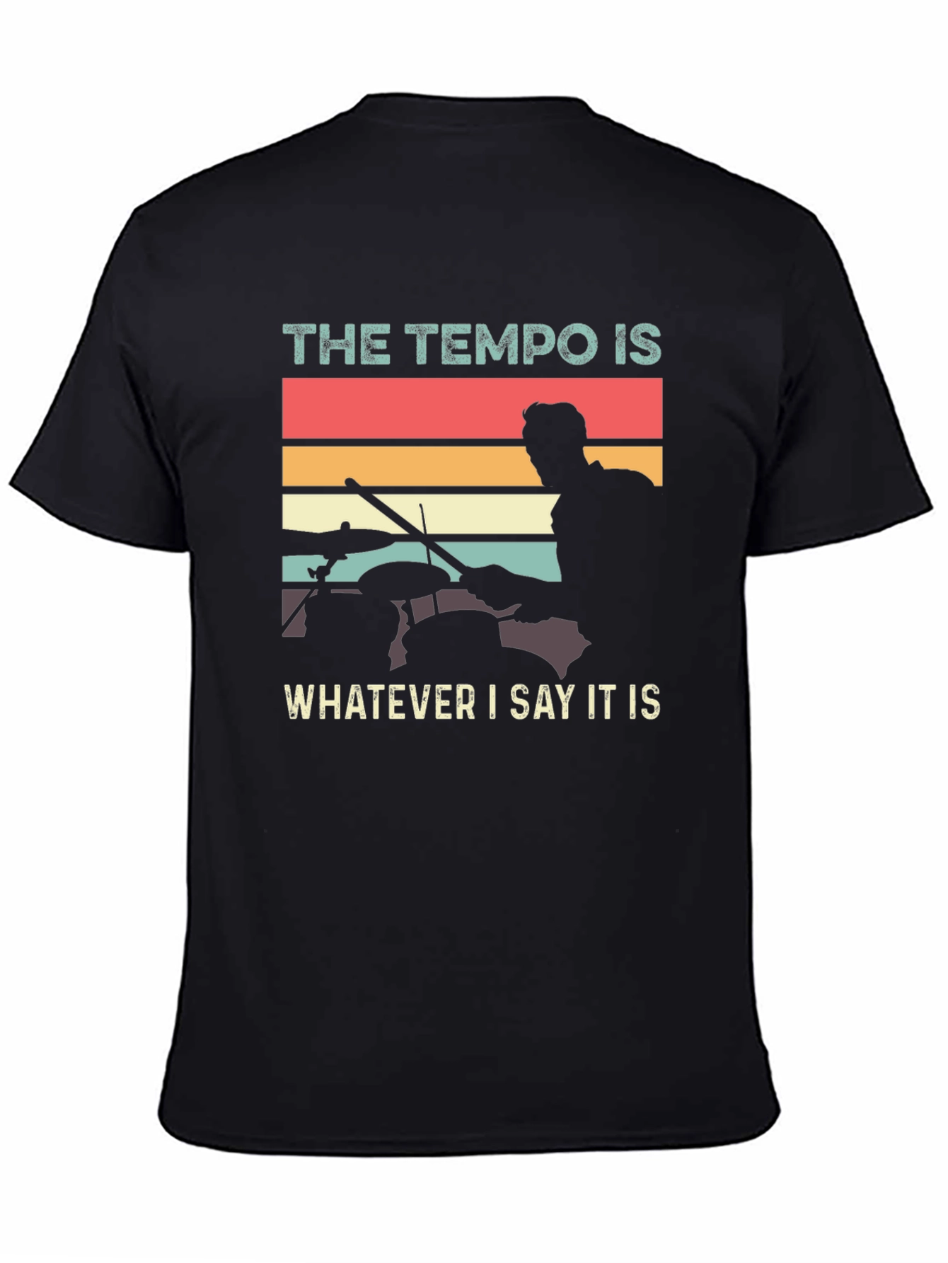 Drummer Tempo T-Shirt - Music Lover Tee