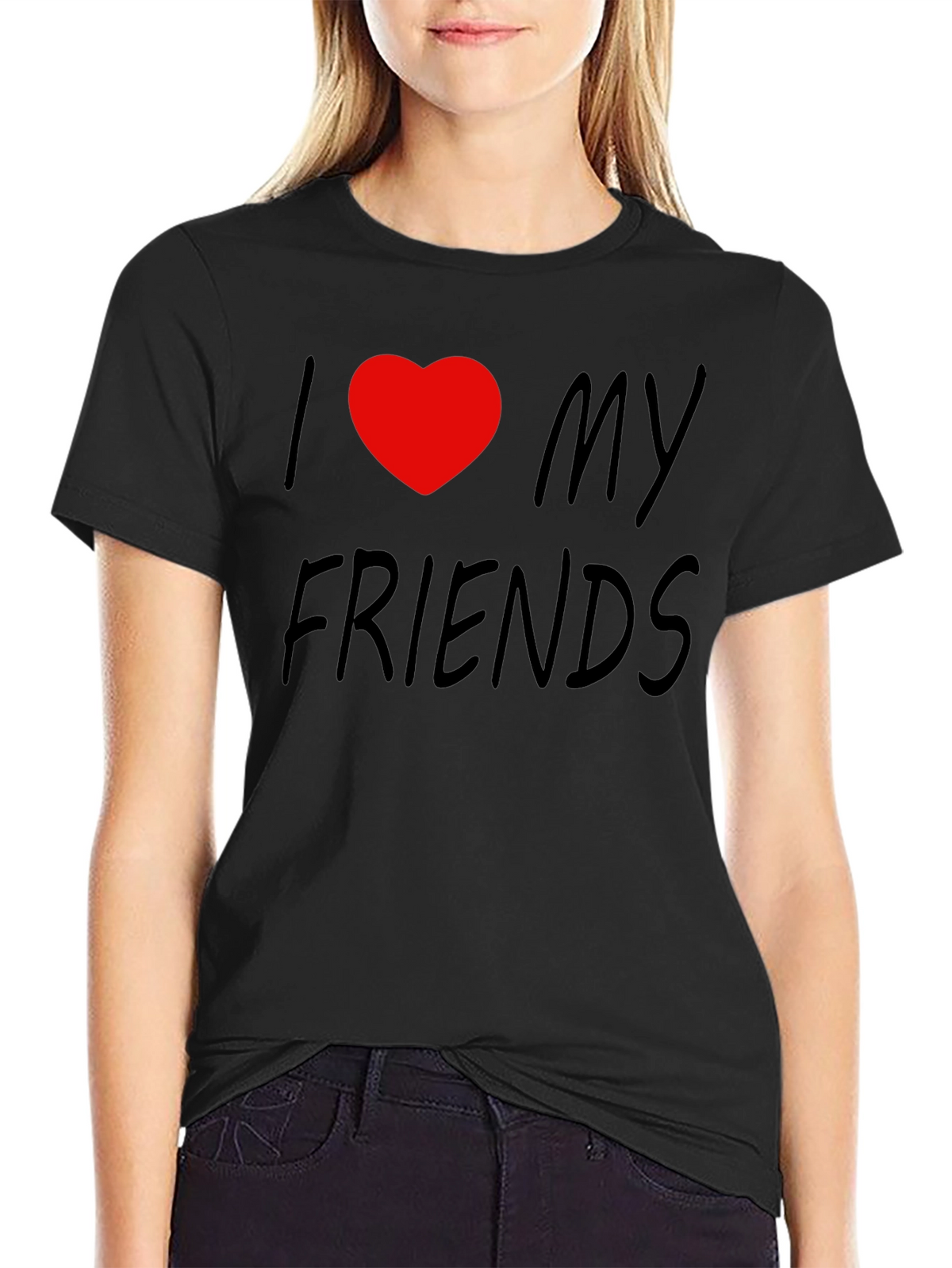 I Heart My Friends Graphic Tee