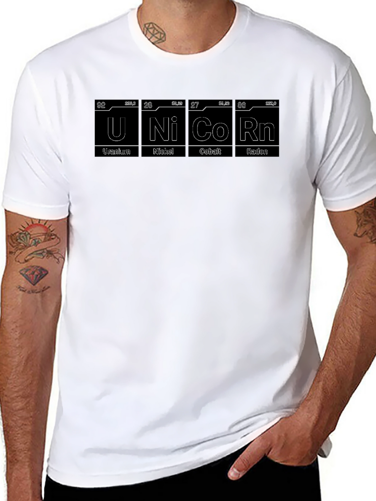 Periodic Table UNiCoRn Graphic T-Shirt