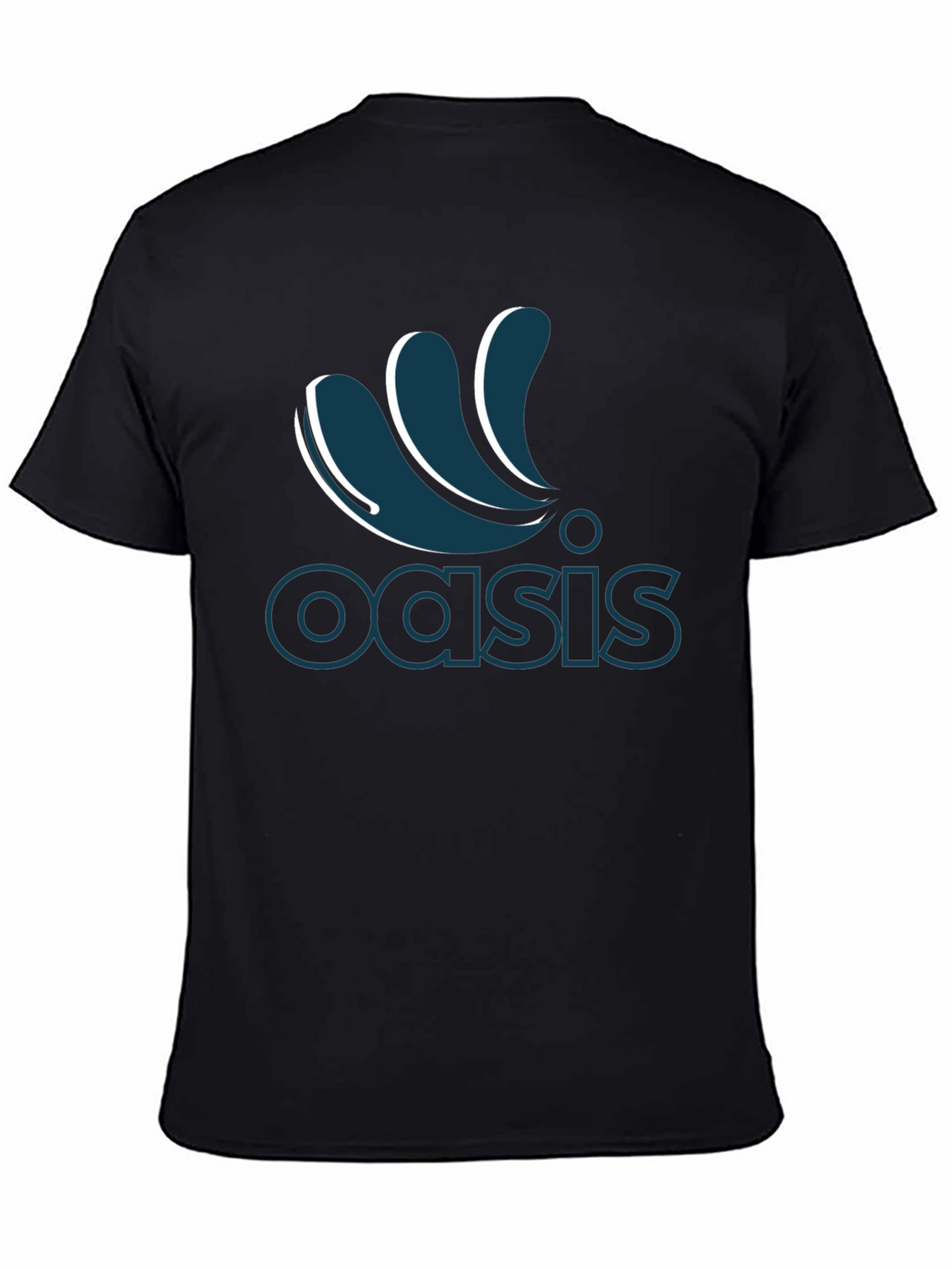 Oasis Logo Black T-Shirt
