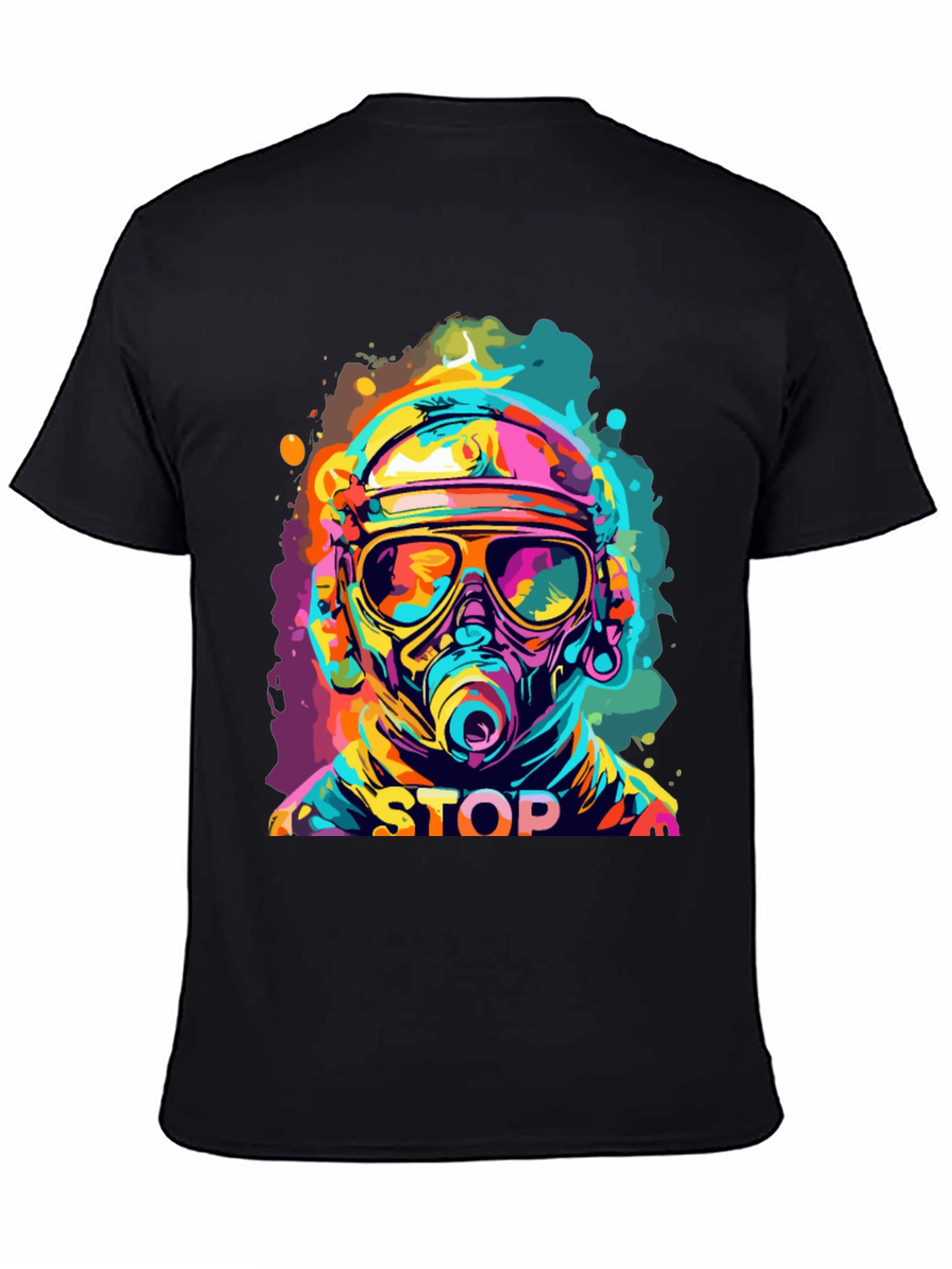 Colorful STOP Graphic Tee