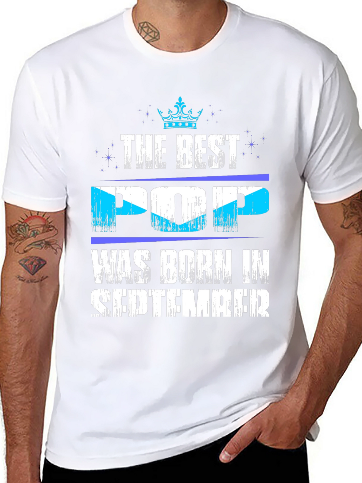 Best Pop Born in September T-Shirt
