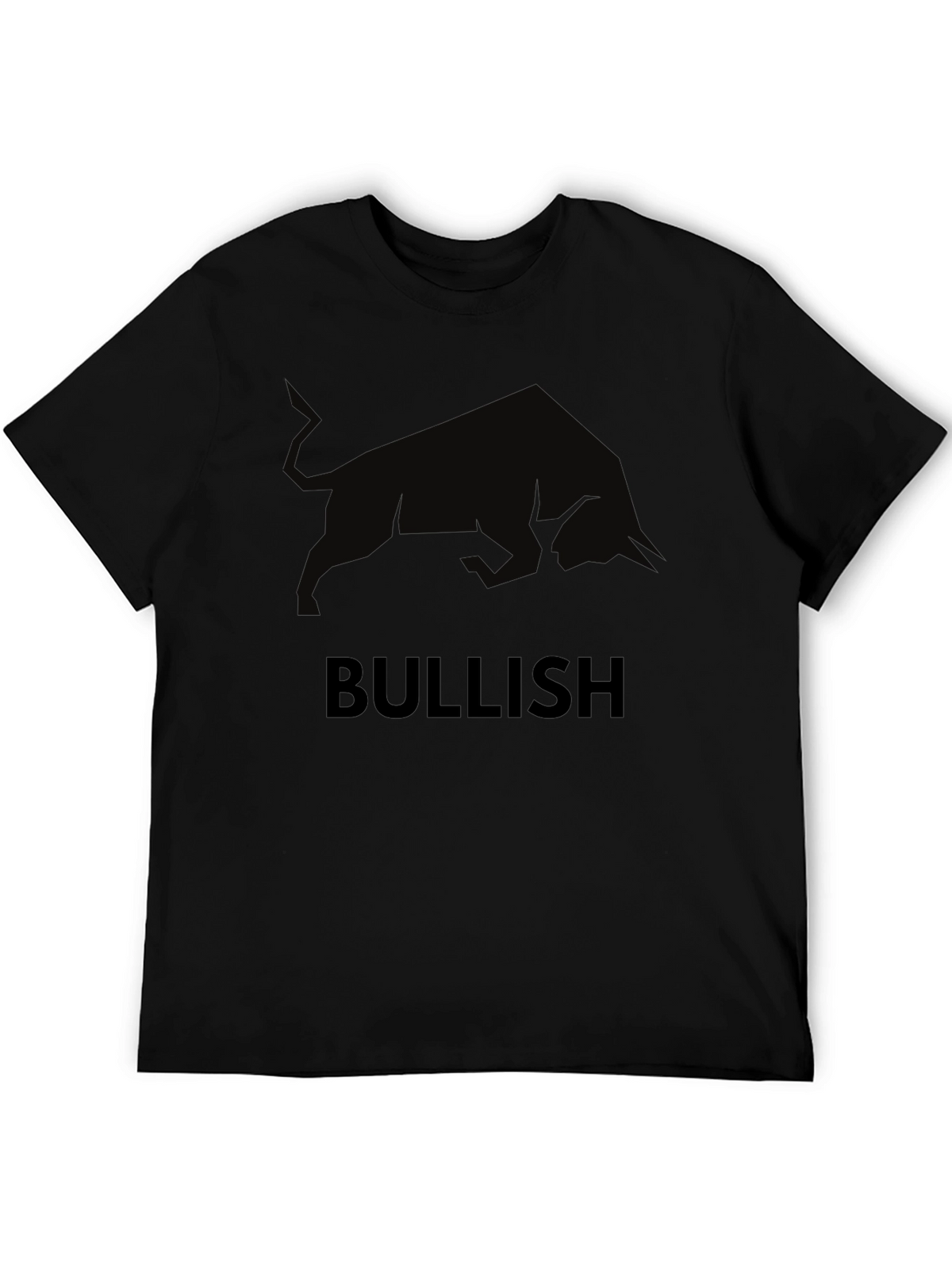 Bullish Black Graphic Tee